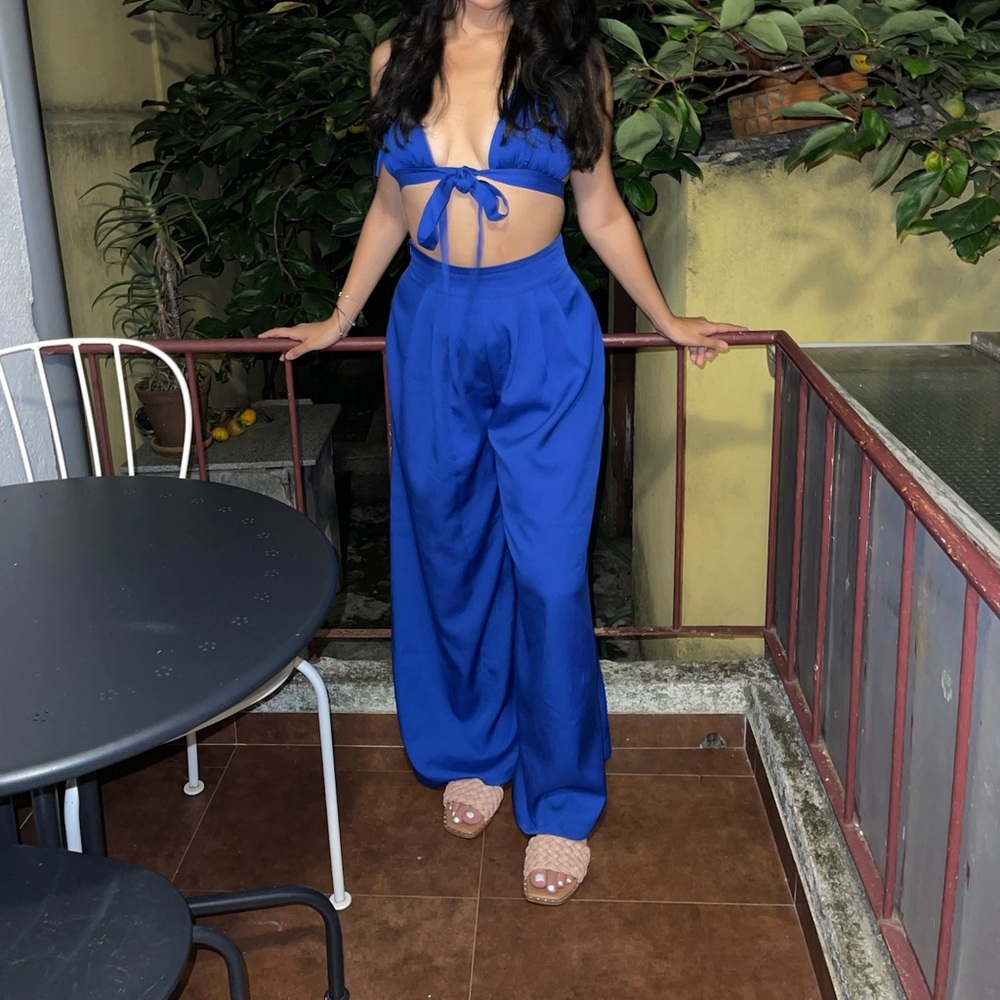Blue two piece set from Kooka boutique